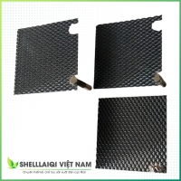 Titanium electrode grid for fruit and vegetable sterilizer