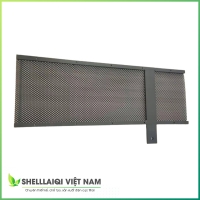 Titanium electrode grid plate for environmental protection water treatment