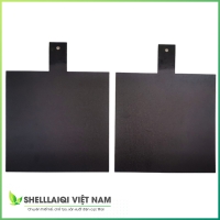 Titanium electrode plate for wastewater treatment